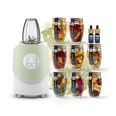 3-day treatment with fruit and vegetable smoothies including ThermóTwist mixer